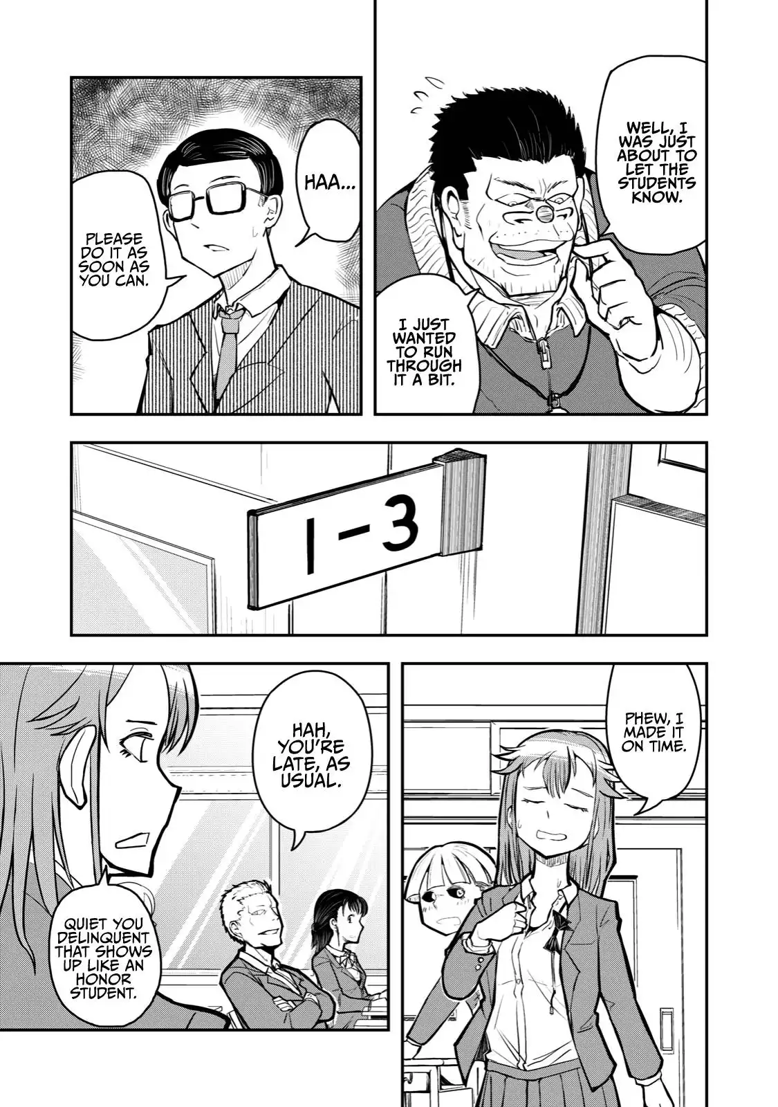 A manga about the kind of PE teacher who dies at the start of a school horror film Chapter 49 7